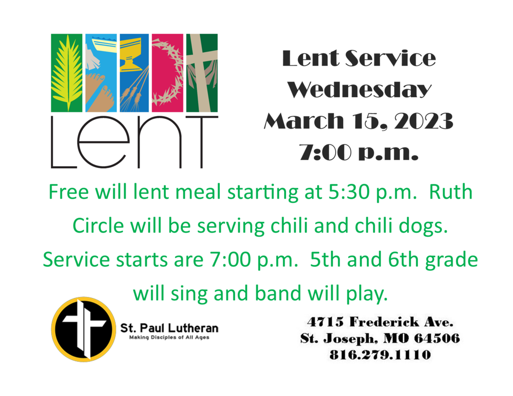 Lent Service